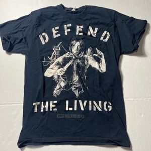 The Walking Dead Defend The Living AMC 2012 Licensed Official T-Shirt Men's Med